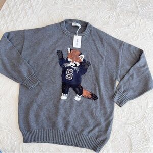 NWT 128346 PEGGY HTHR CHECK COGNAC CARBON S ARITZIA SUNDAY BEST